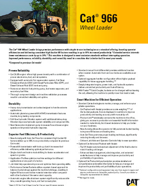 Колесни товарачи Caterpillar 966