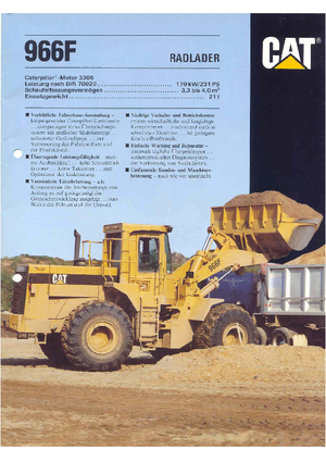 Колесни товарачи Caterpillar 966 F