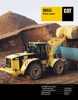 Колесни товарачи Caterpillar 966 G