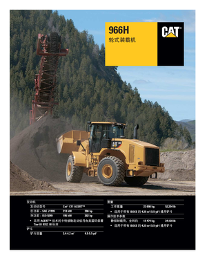 Колесни товарачи Caterpillar 966H