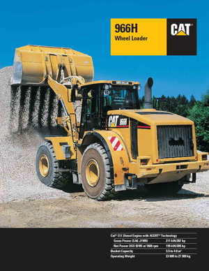 Колесни товарачи Caterpillar 966H