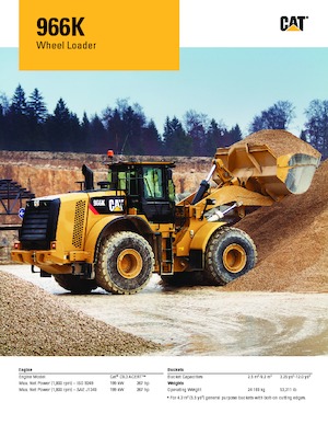 Колесни товарачи Caterpillar 966K