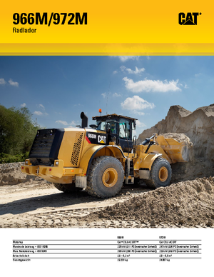 Колесни товарачи Caterpillar 972M