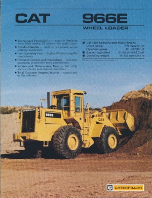 Колесни товарачи Caterpillar 966E