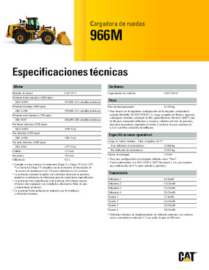Колесни товарачи Caterpillar 966M