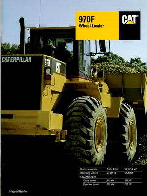 Колесни товарачи Caterpillar 970 F-StVZO