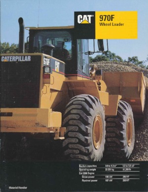 Колесни товарачи Caterpillar 970F