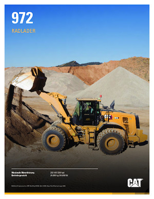 Колесни товарачи Caterpillar 972