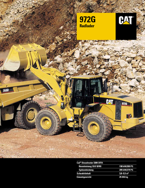 Колесни товарачи Caterpillar 972 G