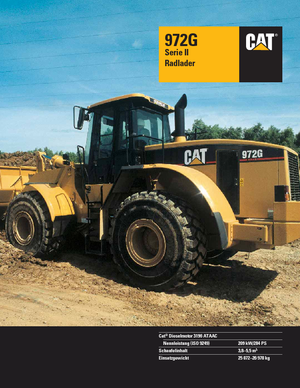 Колесни товарачи Caterpillar 972 G II