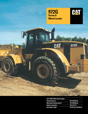 Колесни товарачи Caterpillar 972 G II
