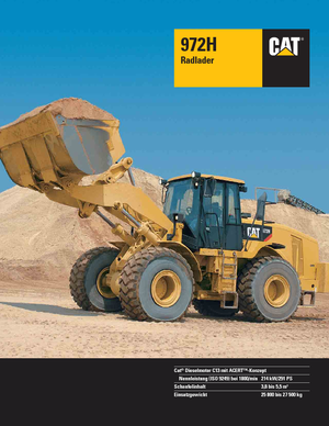 Колесни товарачи Caterpillar 972H