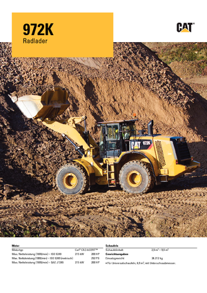 Колесни товарачи Caterpillar 972K