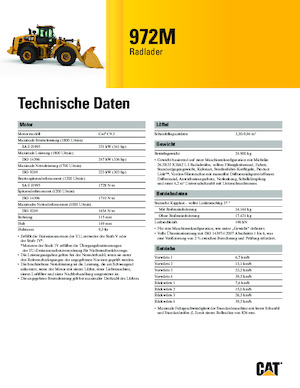 Колесни товарачи Caterpillar 972M
