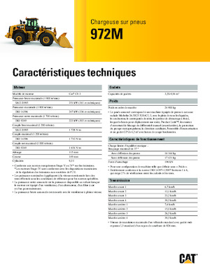 Колесни товарачи Caterpillar 972M