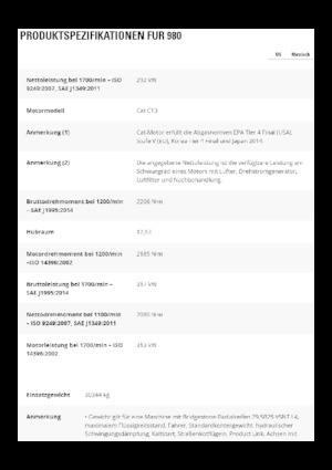 Колесни товарачи Caterpillar 980