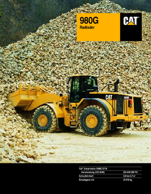 Колесни товарачи Caterpillar 980 G