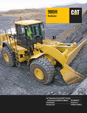 Колесни товарачи Caterpillar 980H