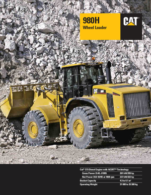 Колесни товарачи Caterpillar 980H