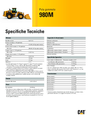 Колесни товарачи Caterpillar 980M