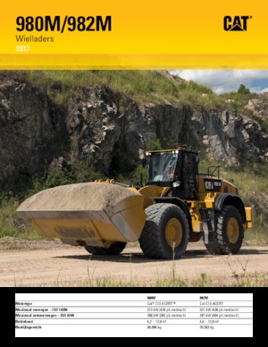 Колесни товарачи Caterpillar 980M
