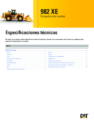 Колесни товарачи Caterpillar 982 XE