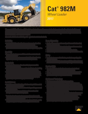 Колесни товарачи Caterpillar 982M