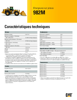 Колесни товарачи Caterpillar 982M