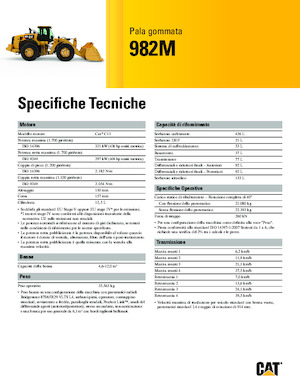 Колесни товарачи Caterpillar 982M