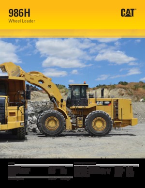 Колесни товарачи Caterpillar 986H
