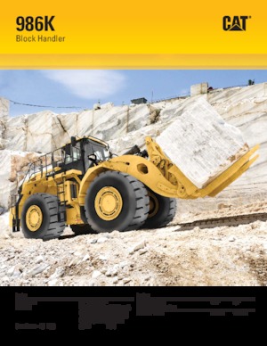 Колесни товарачи Caterpillar 986K