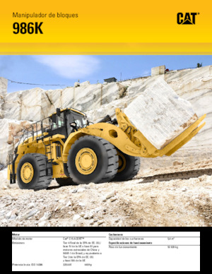Колесни товарачи Caterpillar 986K