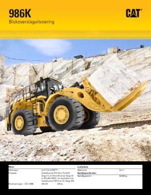 Колесни товарачи Caterpillar 986K