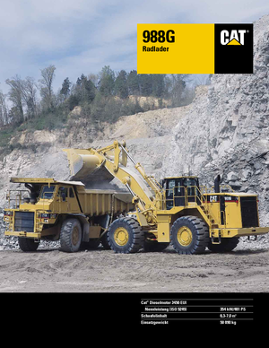 Колесни товарачи Caterpillar 988 G