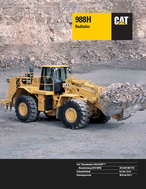 Колесни товарачи Caterpillar 988H