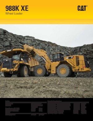 Колесни товарачи Caterpillar 988K XE