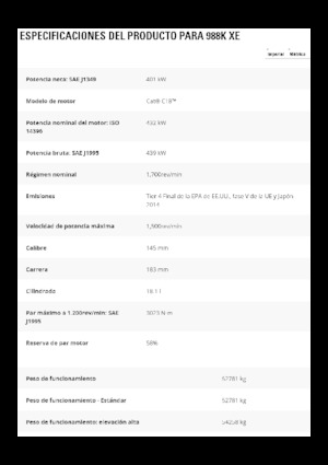 Колесни товарачи Caterpillar 988K XE