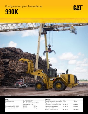 Колесни товарачи Caterpillar 990K