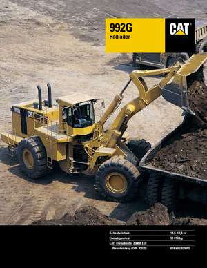 Колесни товарачи Caterpillar 992 G