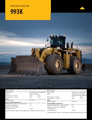 Колесни товарачи Caterpillar 993K