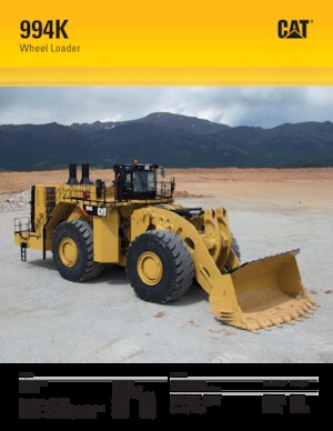 Колесни товарачи Caterpillar 994K