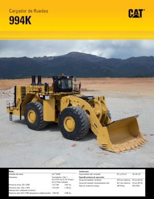Колесни товарачи Caterpillar 994K