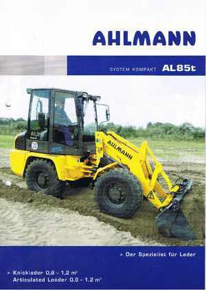 Колесни товарачи Ahlmann AL 85 t
