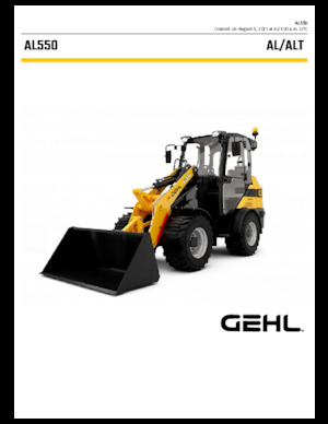 Колесни товарачи Gehl AL550