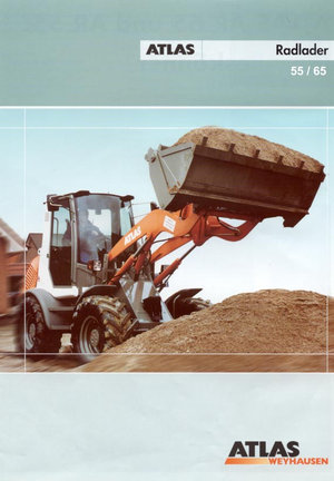 Колесни товарачи Atlas AR 55