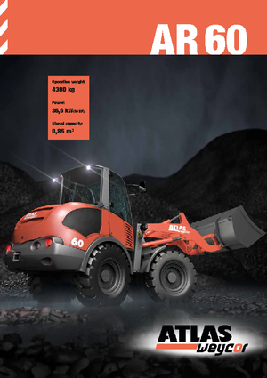 Колесни товарачи Atlas AR 60