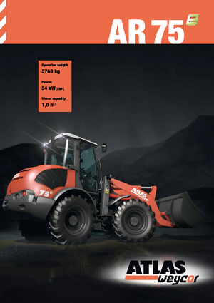 Колесни товарачи Atlas-weycor AR 75 e