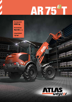 Колесни товарачи Atlas AR 75 T