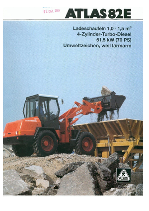 Колесни товарачи Atlas AR 82 E