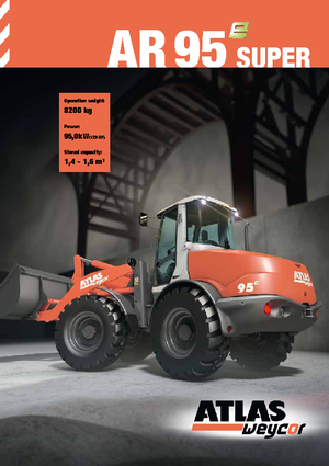 Колесни товарачи Atlas AR 95 E Super